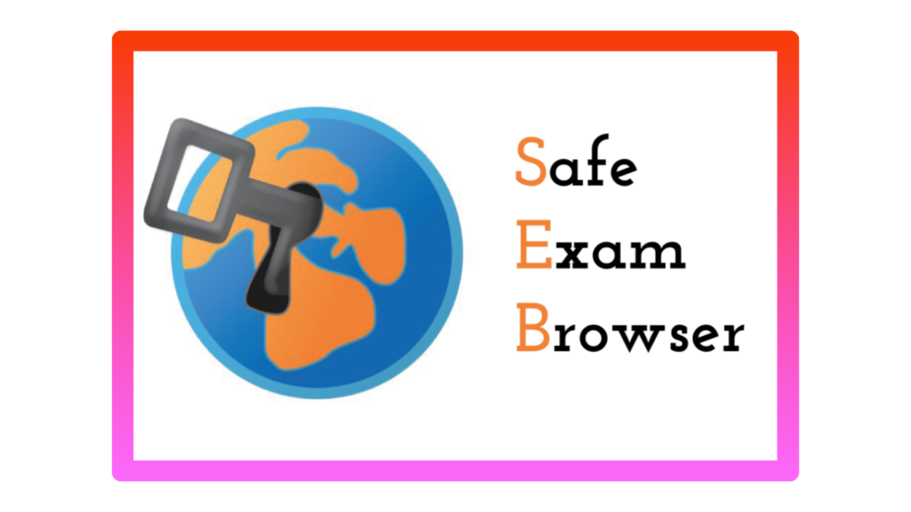 This image represents logo of safe exam browser application.